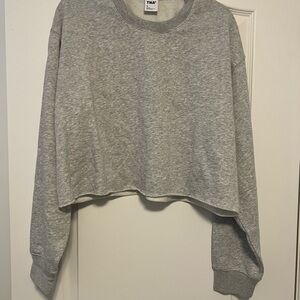 TNA boyfriend cropped sweatshirt